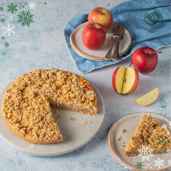 Reteta Tort Crumble cu mere
