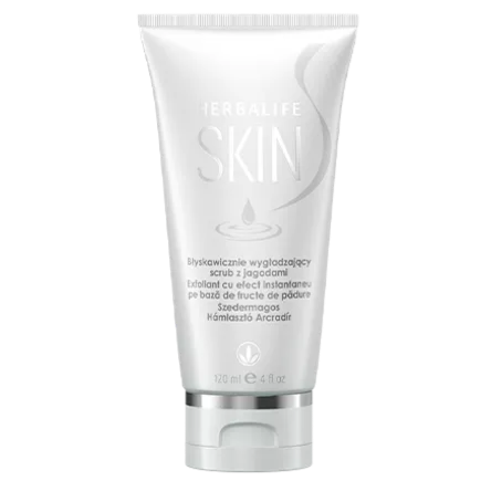 Exfoliant cu efect instantaneu pe baza de fructe de padure​