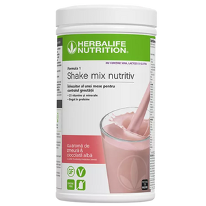Formula 1 Shake Zmeura si ciocolata alba