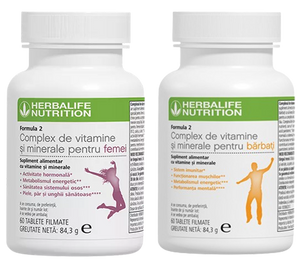 Formula 2 Complex de Multivitamine si Minerale 60 Tablete