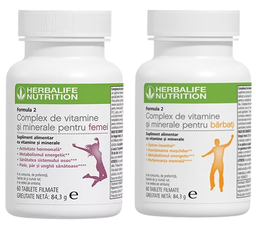 Formula 2 Complex de Multivitamine si Minerale 60 Tablete