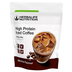 High Protein Iced Coffee Mocha