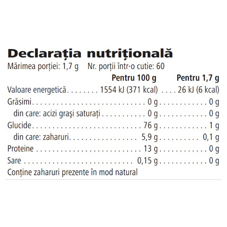 Ceai Instant pe Bază de Plante 102g ( 2 Arome )